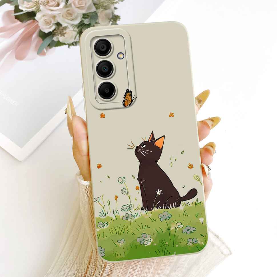 For Samsung A16 Case Silicone Cartoon Pattern Samsung Galaxy A16 5G SM-A166B Phone Case Protective Shell Back Cover Soft Case
