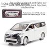Alloy Car Model Toyota Vellfire Mpv With Sound Light For Kids Playroom