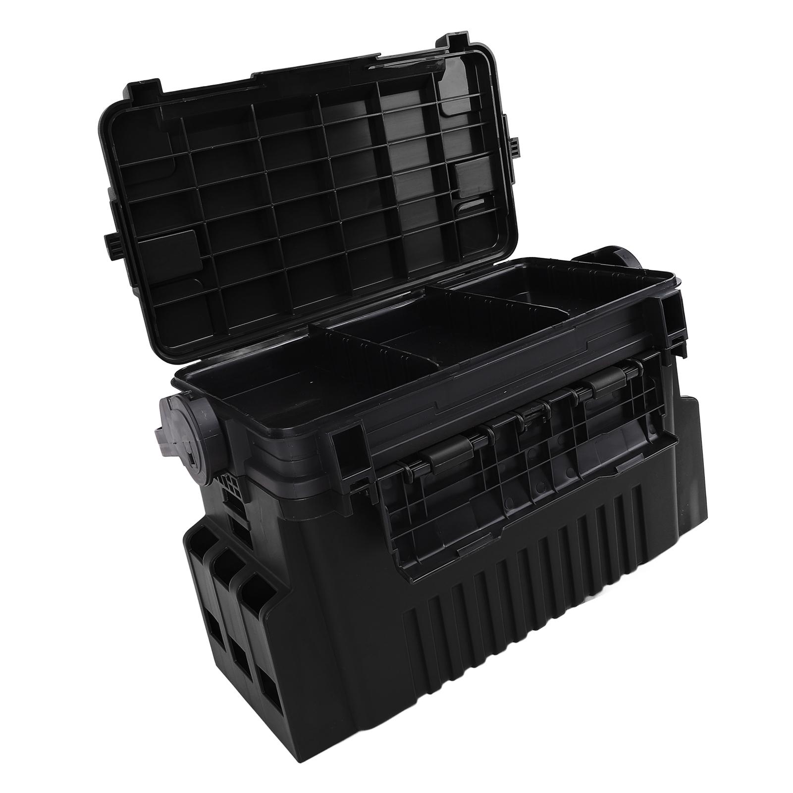 

Fishing Lure Box Large Capacity Multilayer Bait Storage Case Reinforced Thickened Water Proof Portable Tackle