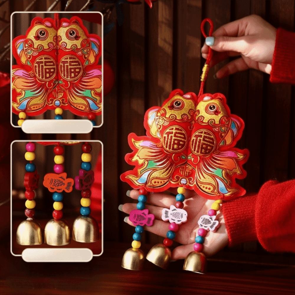 Red Year of The Horse Hanging Decoration Spring Festival Decorations  Car Hanging