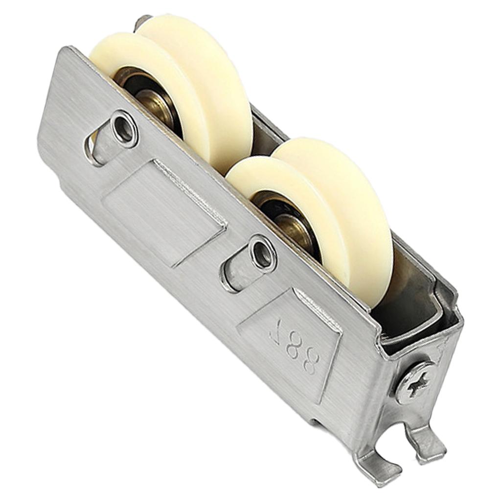 Upgrades Window Rollers Sliding Window Pulleys Steel/Nylon Window Glider Rollers Simple Installation for Sliding Doors