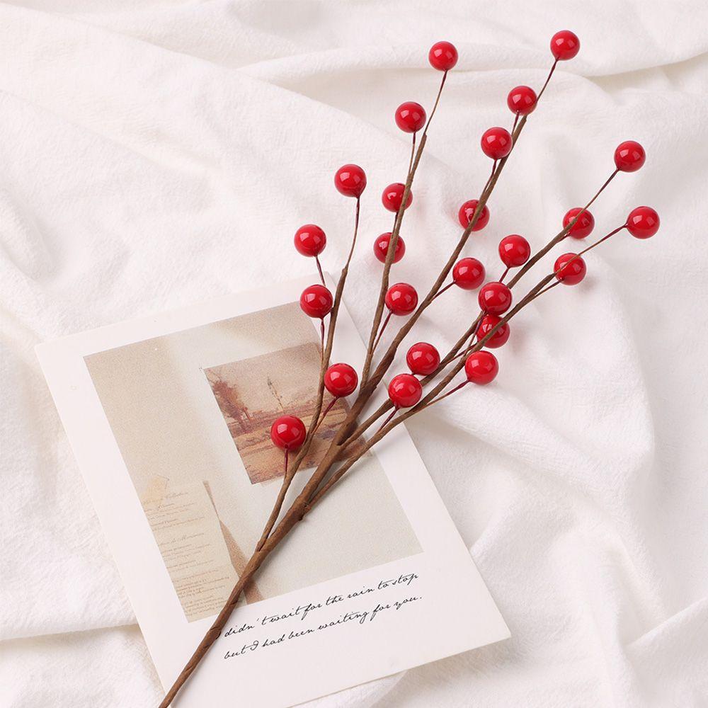 Party Home Decor Fake Flowers Artificial Berry Berries Branch Simulation Cherry Party Home Decor Fake Flowers Artificial Berry Berries Branch Simulation Cherry