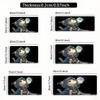 Cat Gaming Mouse Pad with Magic Zone Deskmat Desktop Playmat TCG MTG Gathering Gamepad 24x14in Battle Commander Playing Card Mat