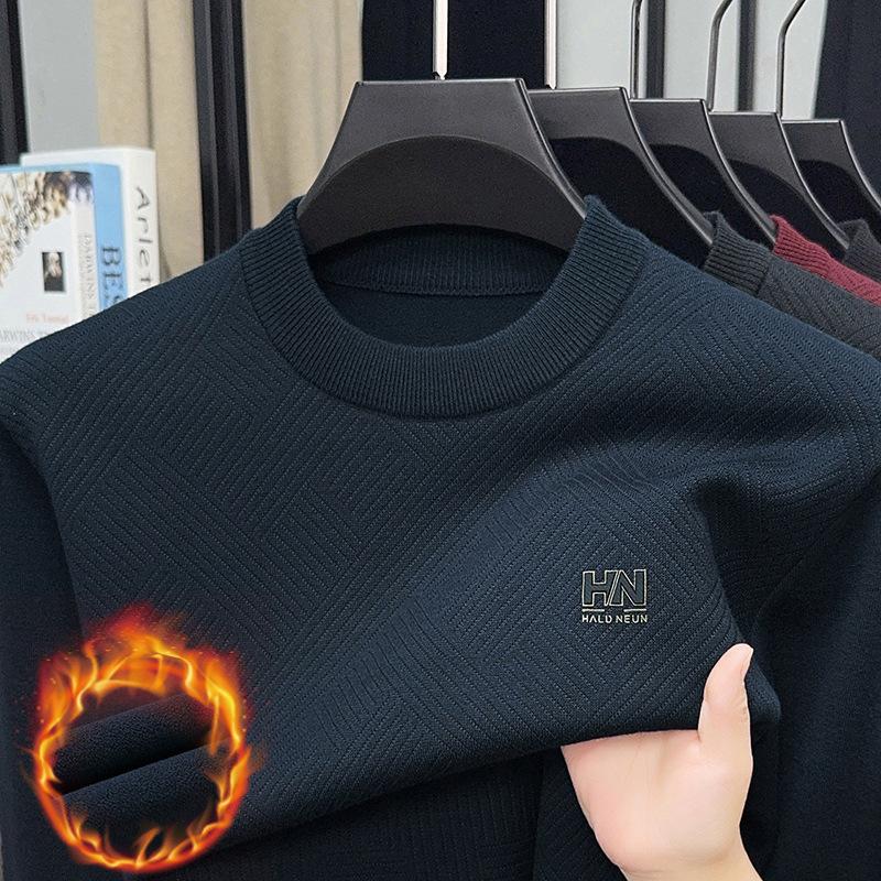 Men s Crew Neck Winter Middle-Aged & Young Casual M