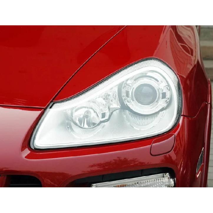 For Porsche Cayenne 2007 2008 2009 2010 Car Headlamp Shell Headlights Lens Cover Transparent Glass Replace Original Lampshade