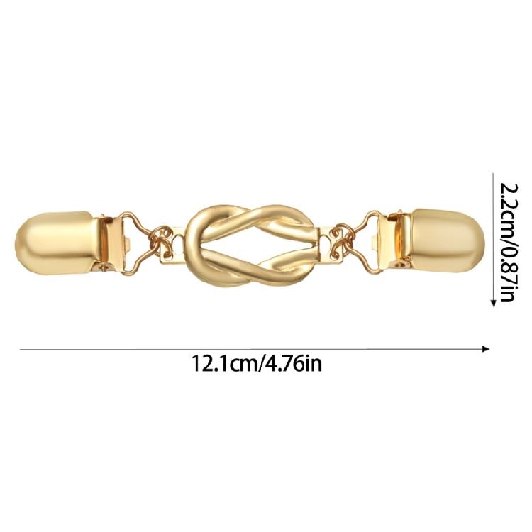 Value Pack Traditional Clothing Clamps Not Slip Top Stays For Formal Incidents Everyday 4.72 Foot Garment Fasteners