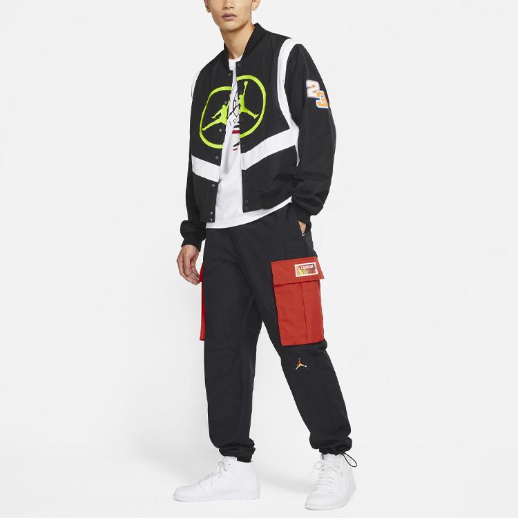 Jordan Chinese New Year Multi-Pocket Cargo Pants Men Bottoms Black CV3480-010