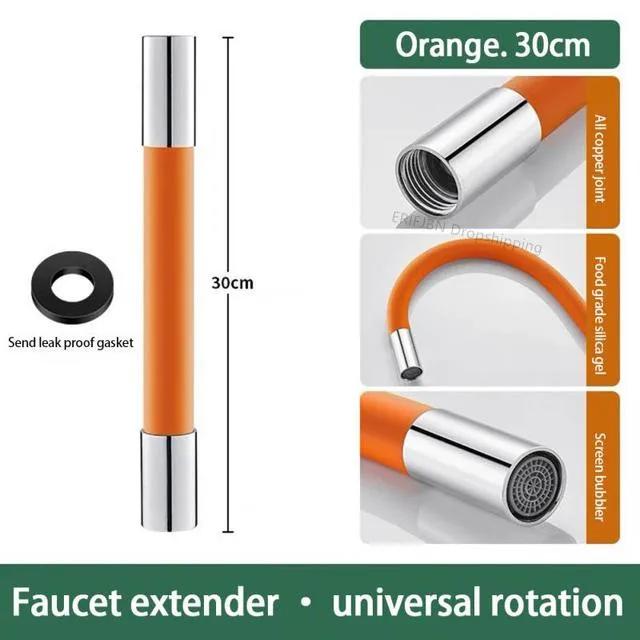 Extensor de Grifo de Gel de Sílice Giratorio 360° Flexible para Doblar Grifo de Baño Fregadero Universal Extensor Antisalpicaduras Accesorios de Cocina