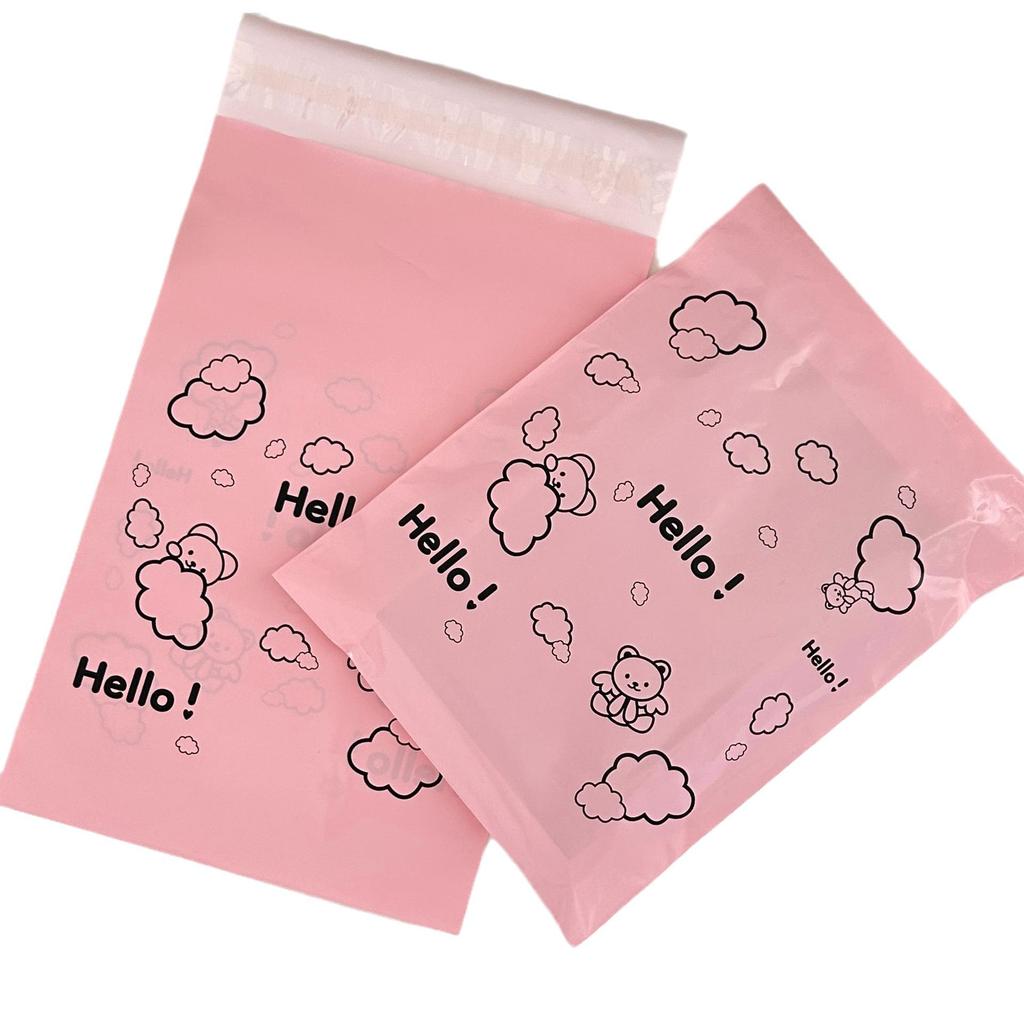 Cute Bear Waterproof Self-Adhesive Packaging Bag
