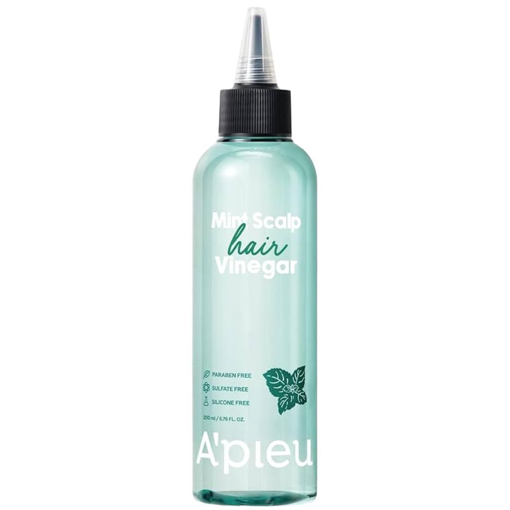 Apieu Hair Vinegar 200ml ( Raspberry , Mint ), Shampoo 500ml, Mist 100ml