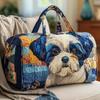 Puppy Series 4 Women's Yoga Travel Handbag with 3D Digital Print