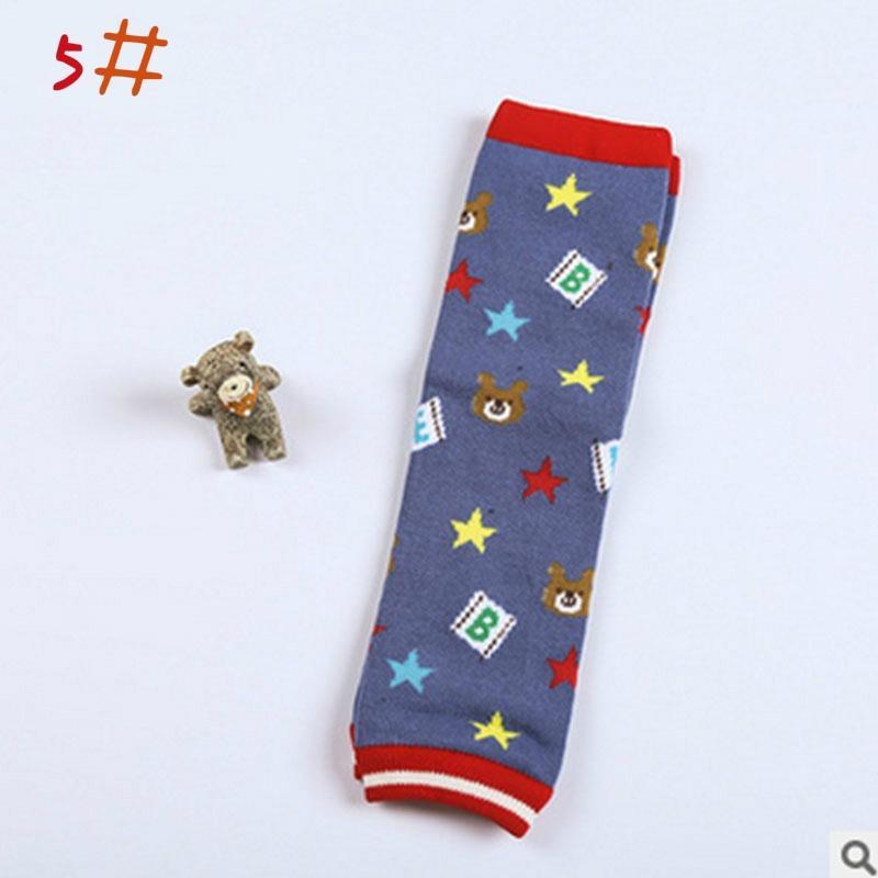 Baby Legs Warmer Cotton Cartoon Knee Childern Girl Baby Knee Pad Bow Soft Socks Children Accessories