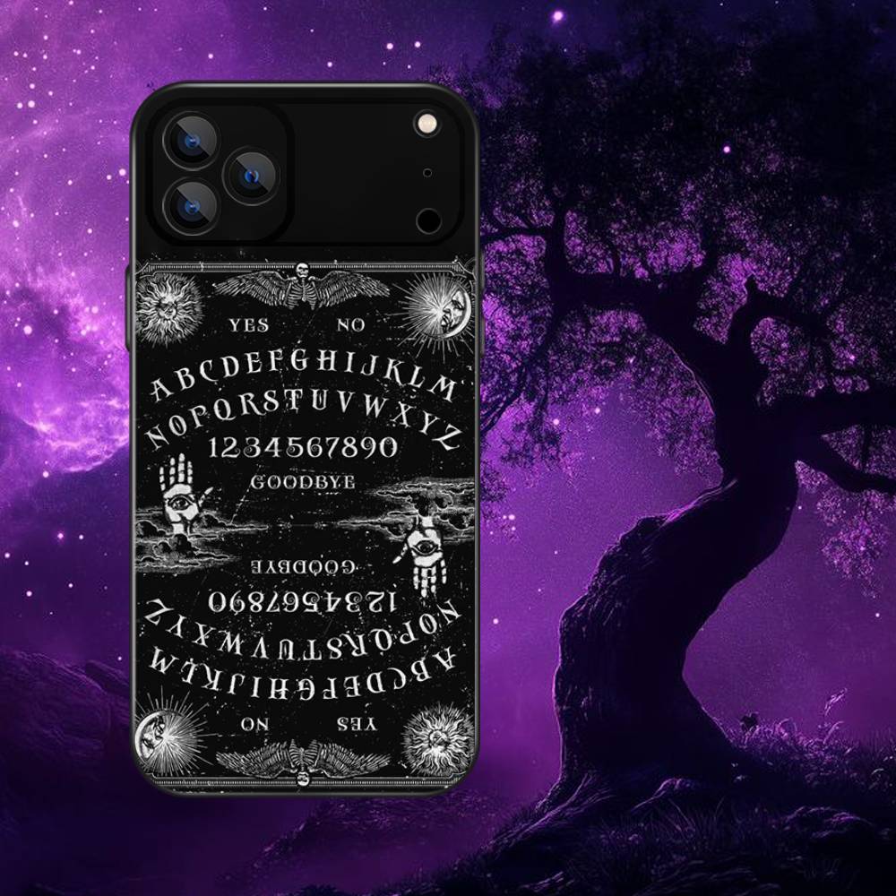 Supernatural Art Ouija Board  Phone Case For iPhone 17,16,15,14,13,12,11,Pro,Max,Plus,E,Air,Mini Protective TPU Cover
