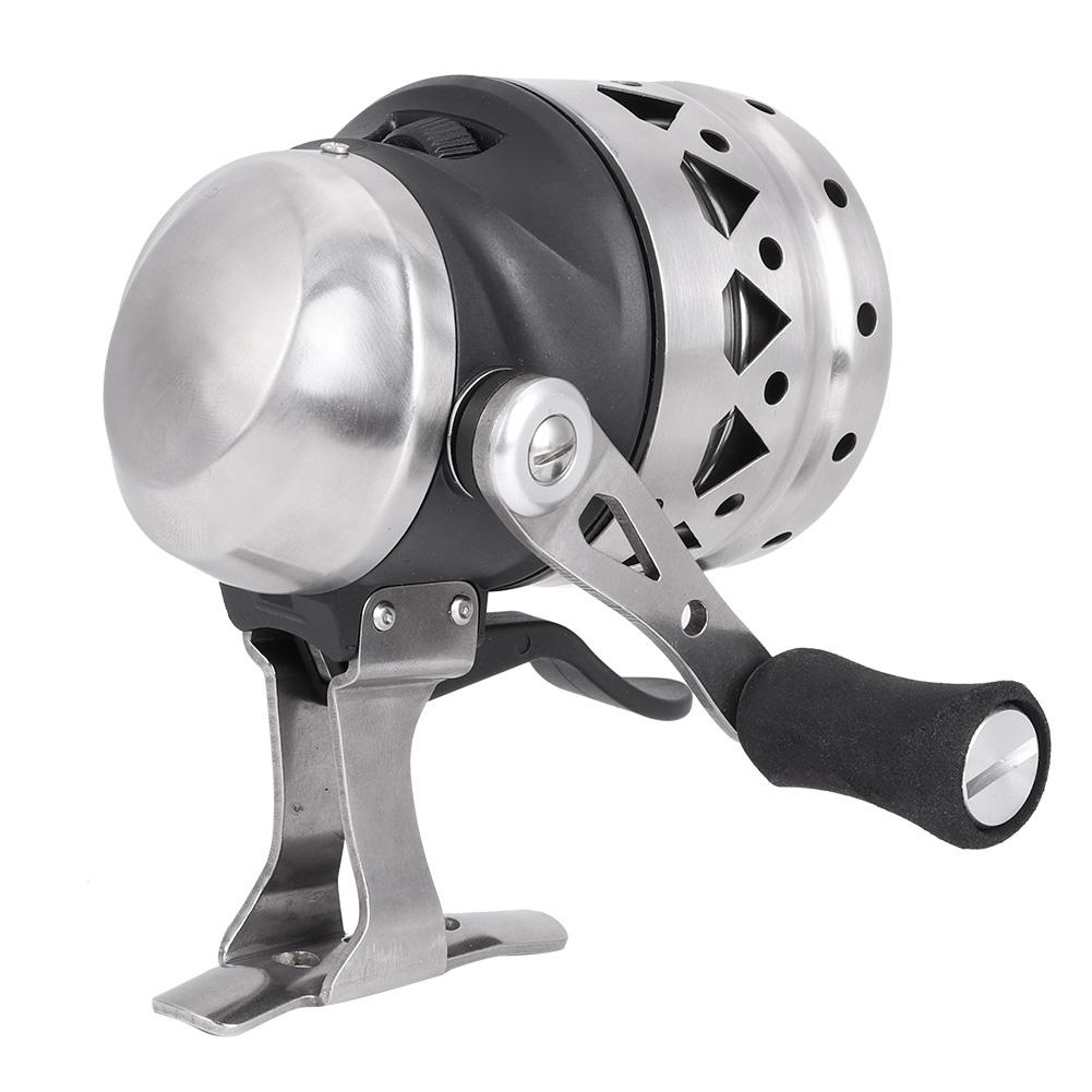 Archery Shooting Fishing Lure Reel Hand Brake Winding Displacement Fish Line Wheel AccessorySP35