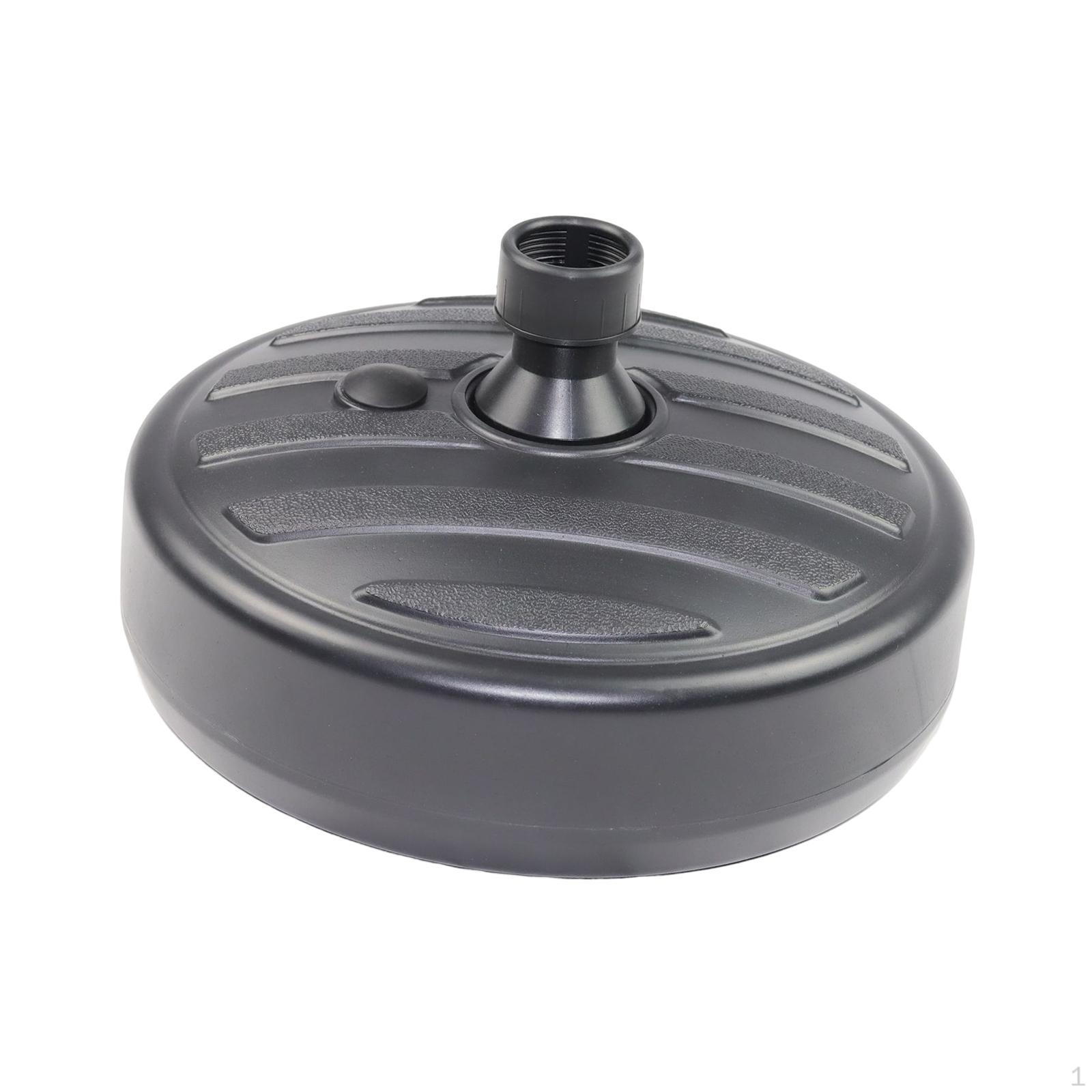 13L Garden Parasol Base Umbrella Pole Holder Sunshades Round Sand/Water Filled