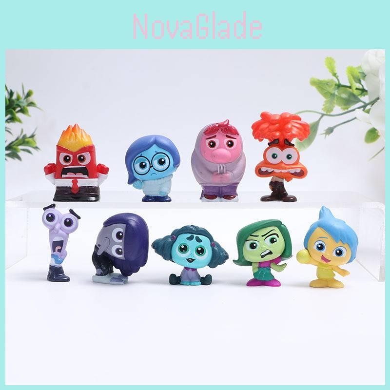 Miniature Inside Out Emotion Figures Pvc Collectible Toys Fun And Colorful Designs