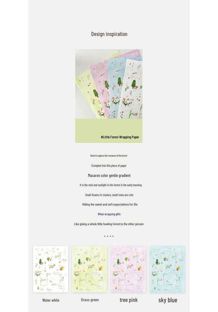 Kapok Handmade DIY Fresh Flower Wrapping Paper for Bouquets