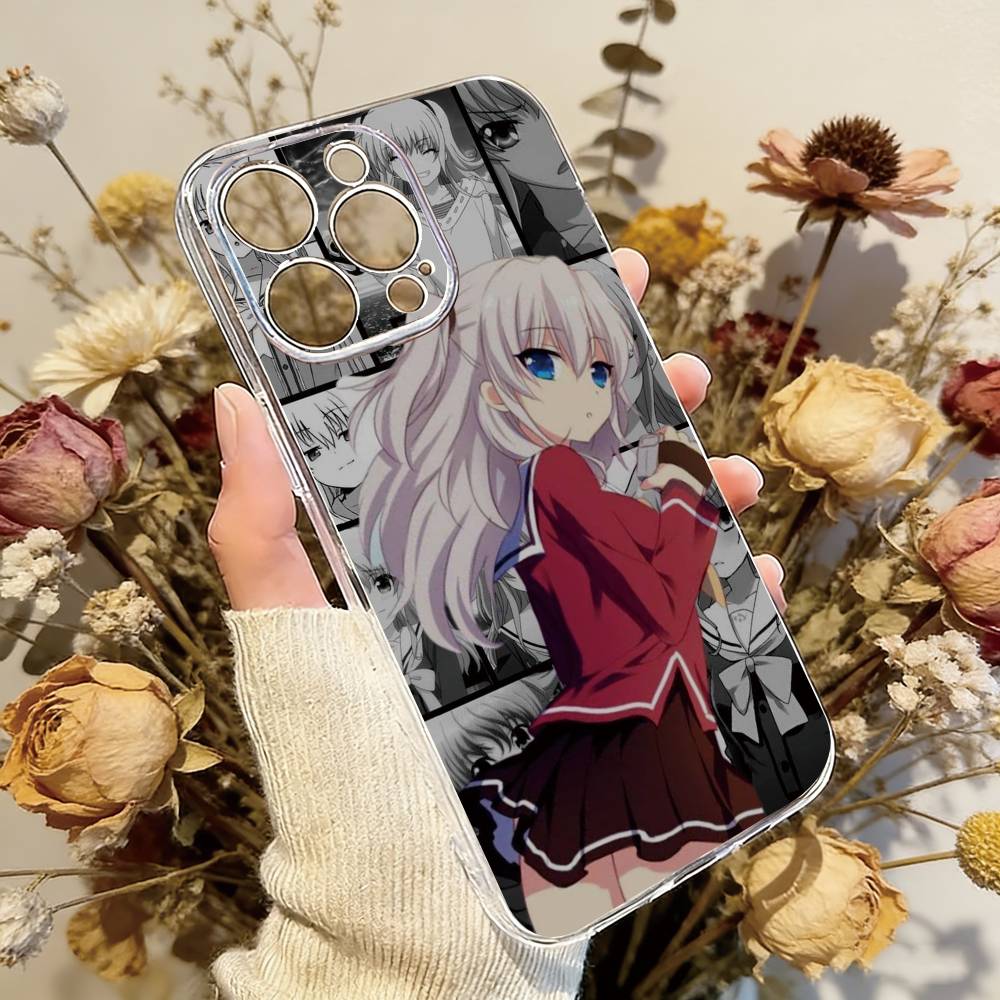 

Charlotte Nao Tomori Phone Case Transparent Silicone Soft For iPhone 17 16 15 14 13 12 11 Mini Pro Max Plus iPhone13