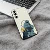 Popular anime-F-Fullmetal -Alchemist Soft Silicone phone Case for Samsung Galaxy A73/A71/A72/A70/A53/A52/A51 - Black
