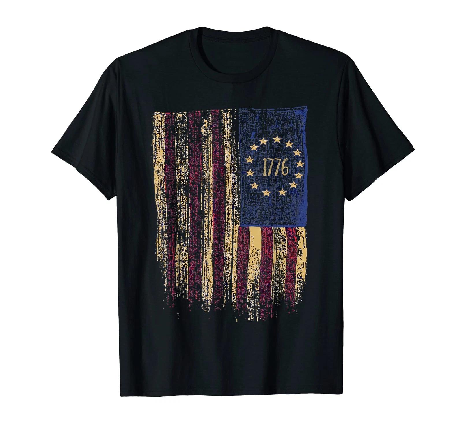 Vintage 4th of July - We The People USA God Bless America T-Shirt 2XL