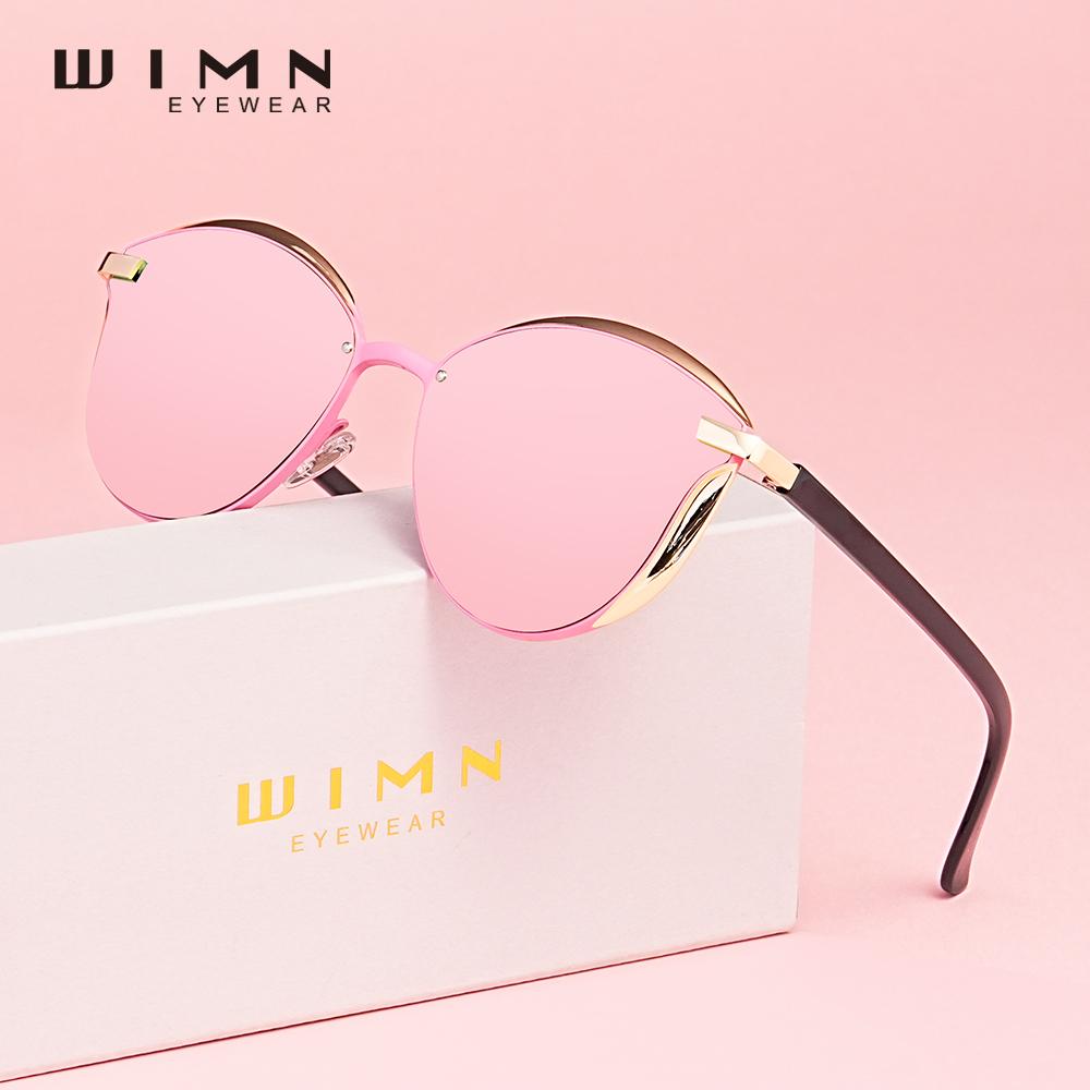 

WIMN Новые модные поляризованные солнцезащитные очки женские кошачий глаз для женщин очки мужские UV400 большая оправа очки аксессуары