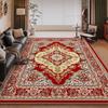 European High-end Luxury Carpet Living Room Sofa Rug Home Decoration Large Bedroom Vintage Persian Rug Non-slip Coffee Table Mat