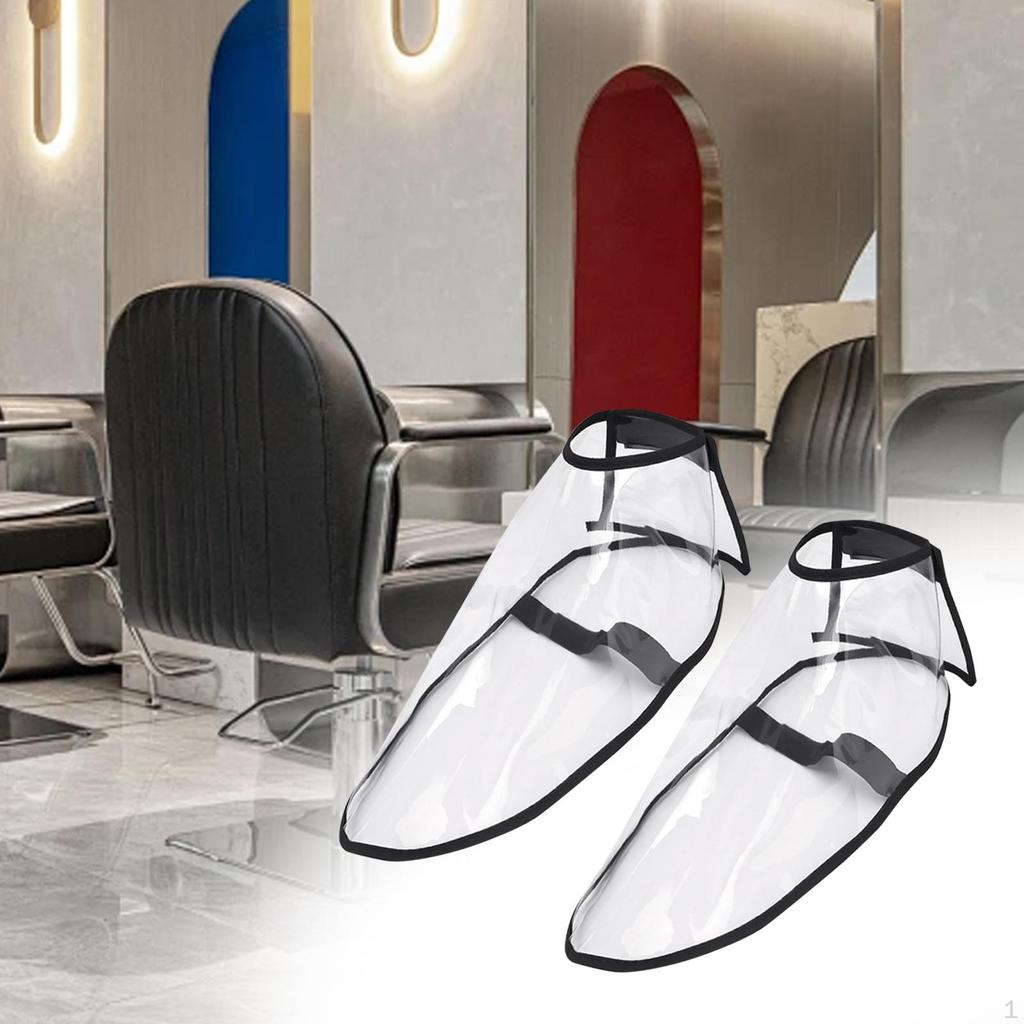 Haircut Shoes Cover Salon Foot Wearproof PVC 1 Pair Durable Clear Barber Hair