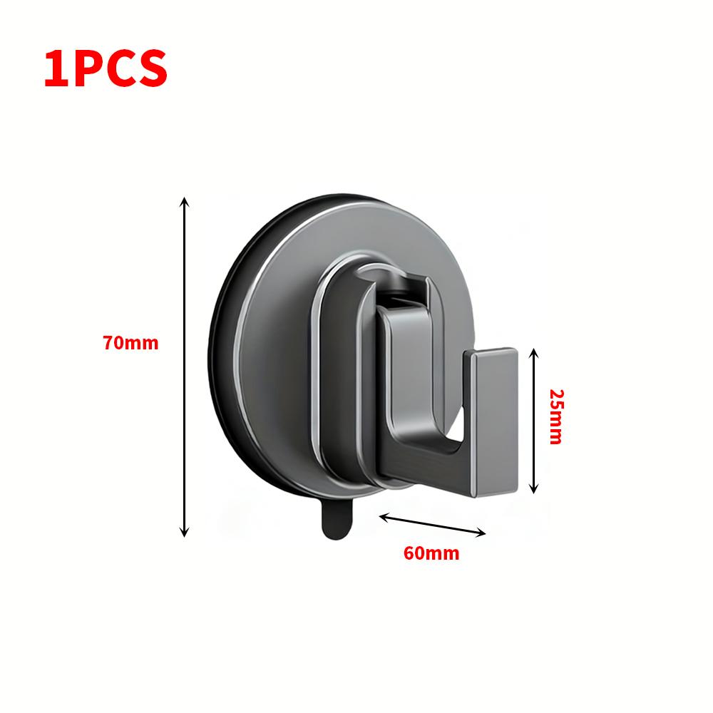 

Strong Vacuum Suction Cup Hooks Wall Organizer Hook Key Cloth Hanger Hook Bathroom Robe Towel Holder Rack Clothes Hanger Hook