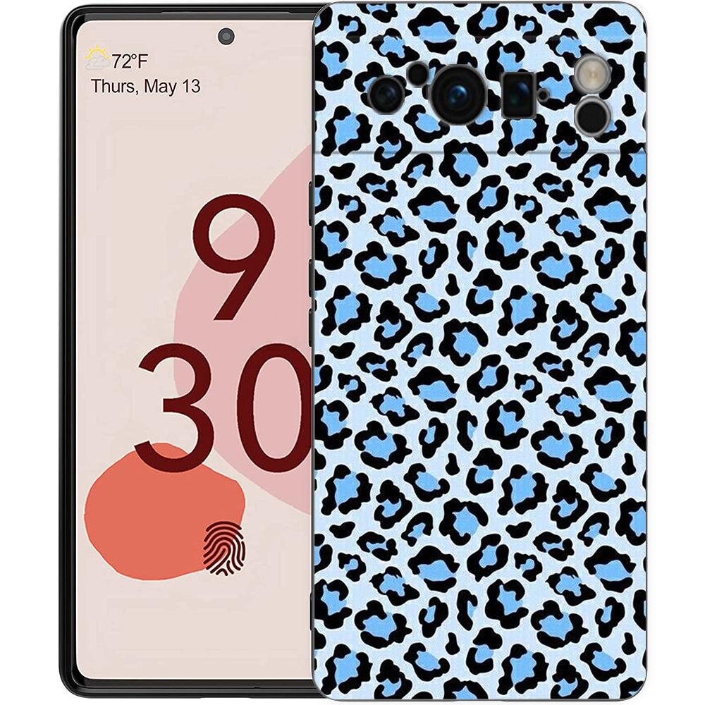 

Sexy Trendy Leopard Print Phone Case For Google Pixel 10 9 8 7 Pro 9A 8A 7A 6A 6 Pro XL Soft TPU Bumper Black Cover Pixel 10 Pro