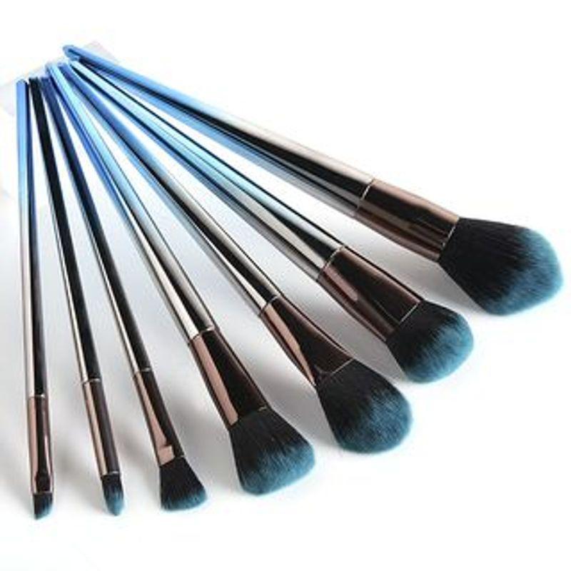 

Beautrend - Set of 7: Gradient Makeup Brush Set of 7 - Gradient Gray & Blue
