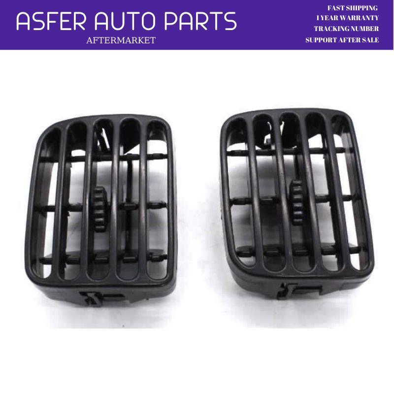 Air Intake Grille Diffuser Set Black 7702258279 7702258280 for Renault Clio Symbol MK2 MK1 MK2 Thalia