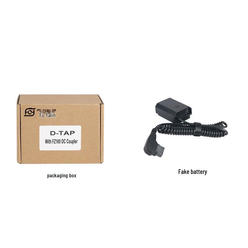 D-TAP-FZ100 Adapter for Sony a7c, a7r4, a7r3, a7m3, ILCE-9, A9, FZ100