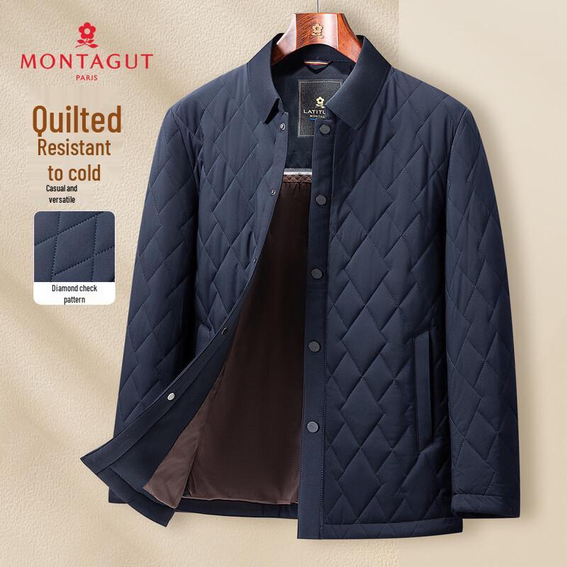 

MONTAGUT Men s Quilted Padded Winter Jacket M 170/88A