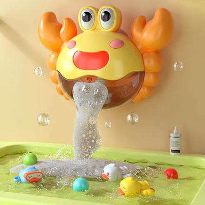 Crab Bath Bubble Maker for Kids Waterproof Bubble Machine Bathtub Toddler Bath Toys Children Bath Time Bubble Toy Gift for Children