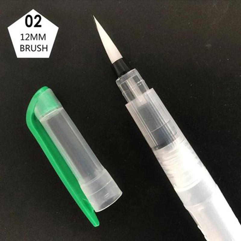 Refillable Paint Brush Soft Watercolor Brush Ink Pen for Painting