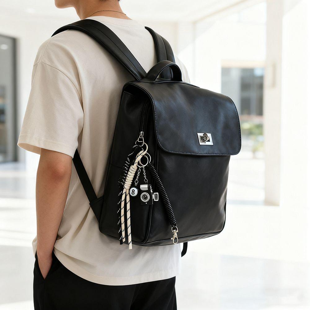 PVC Leather Baseball Pendants Zinc Zinc Alloy Versatile Bag Charm Rugby Tassel Keychain  Girls