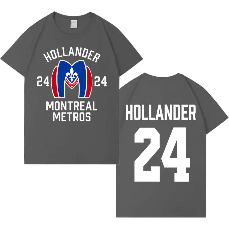 Heated Rivalry Shane Hollander 24 Montreal Metros Trendy Tee Shirt Mens Womens Gothic Oversized Cotton Casual Graphics Tshirts