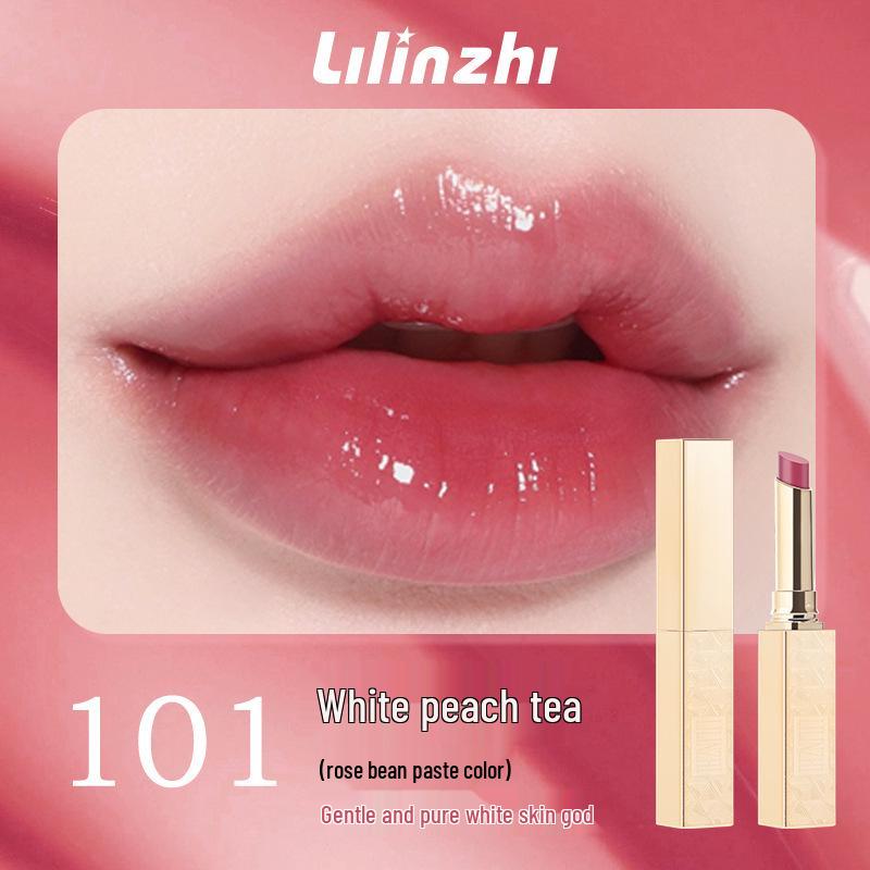 Lilin Zhi Hydrating Essence Lipstick: Moisturizing, Nourishing & Brightening with Non-Staining, Non-Fading Color for a Girly Feel.
