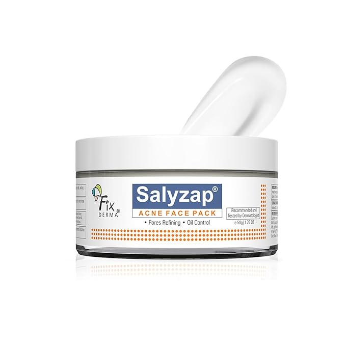 

Fixderma Salyzap Face gel, Oil free hydrating gel, Moisturizer for acne prone skin, Soothes acne and redness, non-comedogenic, non-greasy gel - 50ml 50 ML