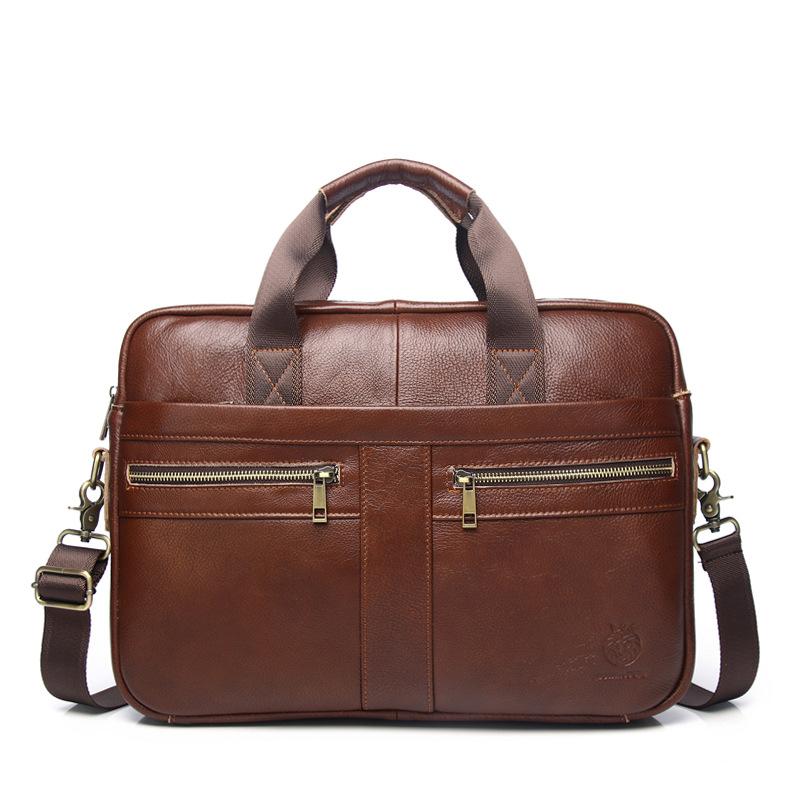 Men's Briefcase, Genuine Leather, Men's Computer Bag
