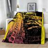 G-Godzilla-S 2 M-Monster King Classic 3D Flannel Blanket Soft Throw Blanket Art For Home Decor Bedroom Bed Sofa Picnic Fans Gift