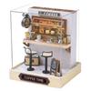 Wooden Craft Doll Houses Home Bedroom Decor DIY Miniature Dollhouse Kit Creative Room Wooden Doll House for Gift