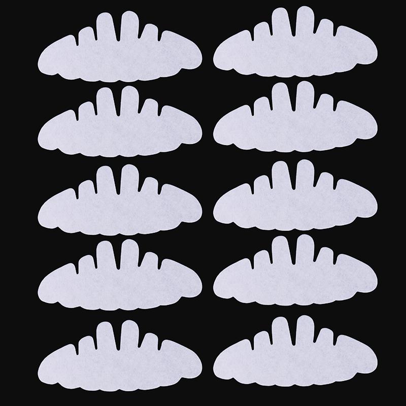 10 Pcs Hat Sweat Liner Shields Absorbing Pad Prevents Stains Protector Bands For Baseball Golf Cap Men Women