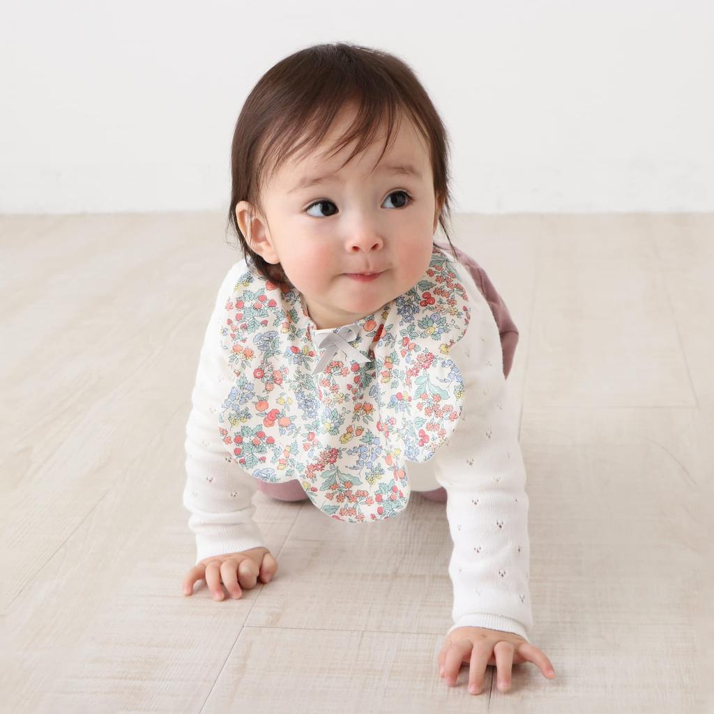 Afternoon Tea Living HG80 Liberty Print Bib In Ivory