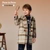 PawinPaw Kids' Cartoon Bear Wool-Blend Coat