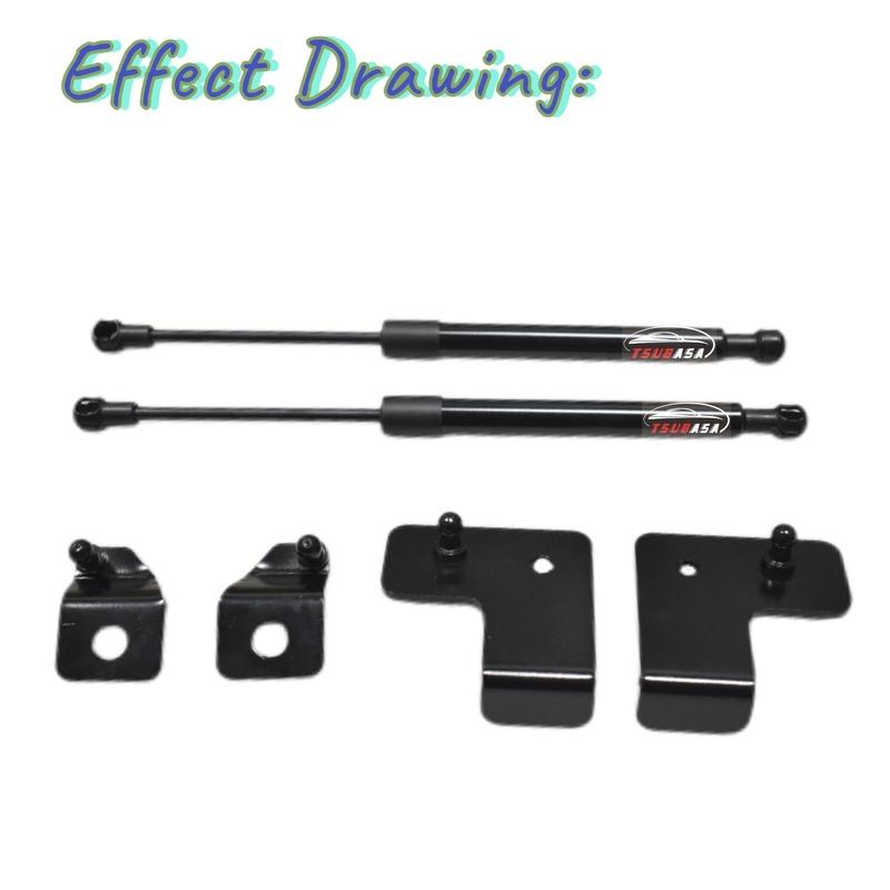 Achterklep Gasveren Voor SsangYong Musso Q200 Pick-up 2018-2024 Rexton Sports Khan Achterklep Langzaam Sluitende Hefsteun Schokdempers Stang