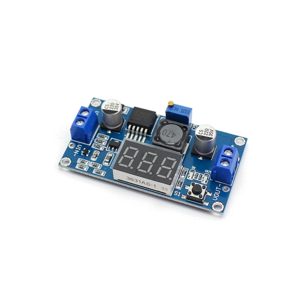 1PC DC-DC LM2596 Adjustable Step-Down with Digital Display Voltmeter 4.0-40V LM2596S Stabilized Power Supply Module 3.2V-40V