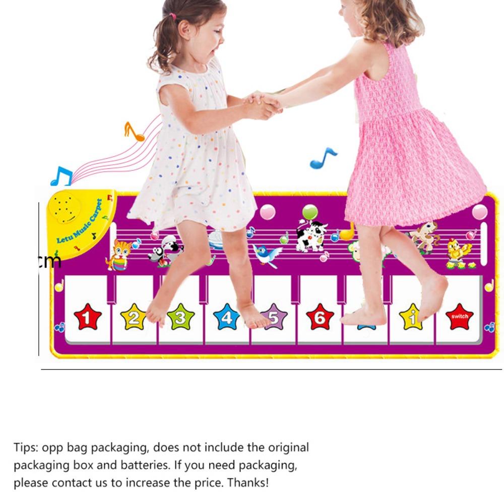 Early Education Floor Keyboard Dance Mat Multifunctional Electronic Musical Toys  Girls/Boys