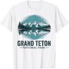 Grand Teton National Park Retro Outdoor US National Park T-Shirt