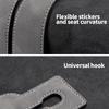 Car Seat Back Hook – Creative Suede-Finish Leather – Rear-Seat Storage & Organizer – Compact Interior Hook
